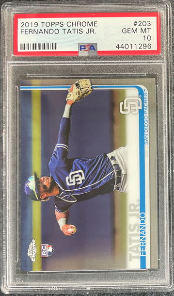 2019 Topps Chrome Fernando Tatis Jr. 