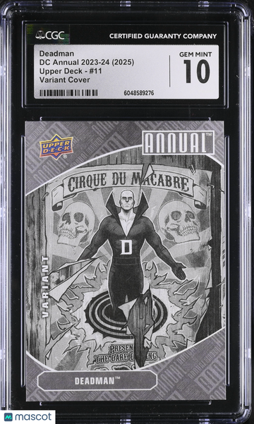 2025 Upper Deck DC Annual 2023-24 Deadman #11 Variant Cover CGC 10