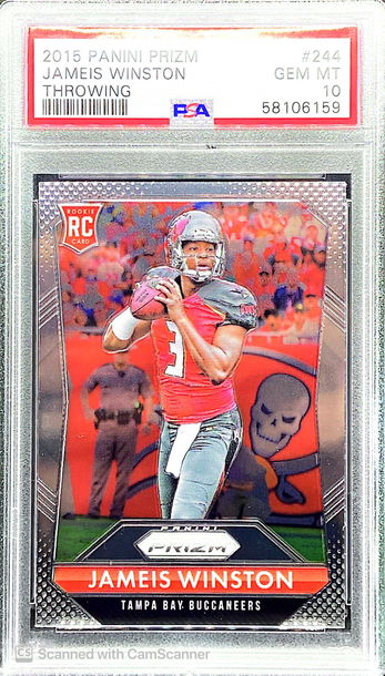 2015 Prizm Jamies Winston - Throwing - PSA 10
