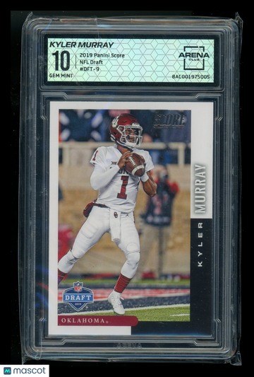 2019 Panini Score NFL Draft Kyler Murray #DFT-9 Arena Club 10