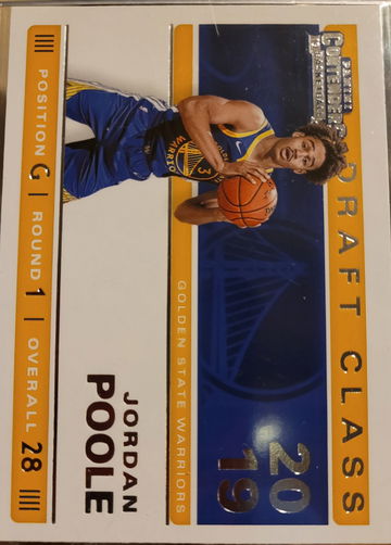 2019-20 Panini contenders Jordan Poole #26