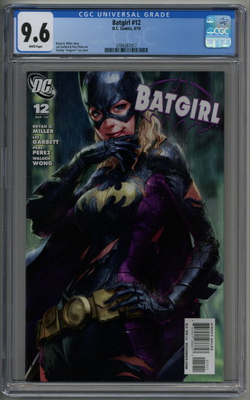 Batgirl 12 CGC 9.6 (2010) Artgerm cover