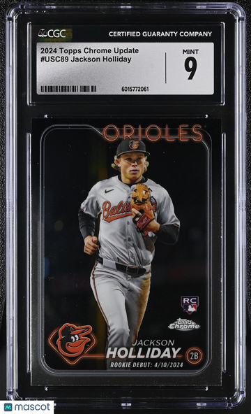 2024 Topps Chrome Update Jackson Holliday #USC89 CGC 9