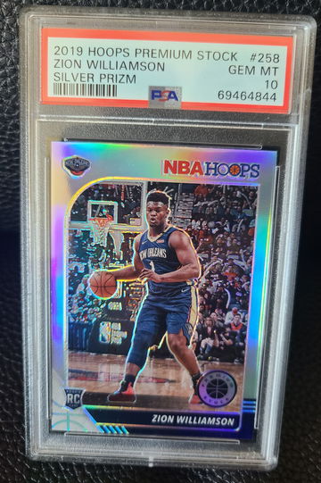 2019 Hoope Premium Stock Silver Prizm PSA 10