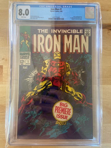 Iron Man #1 (1968) CGC 8.0