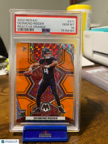 2022 Panini Desmond Ridder #271 Mosaic PSA 10