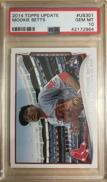 Mookie Betts 2014 Topps Update