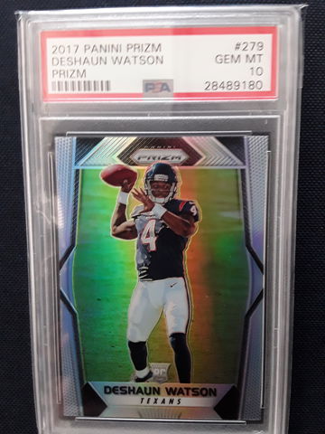 2017 Prizm Deshaun Watson PSA 10