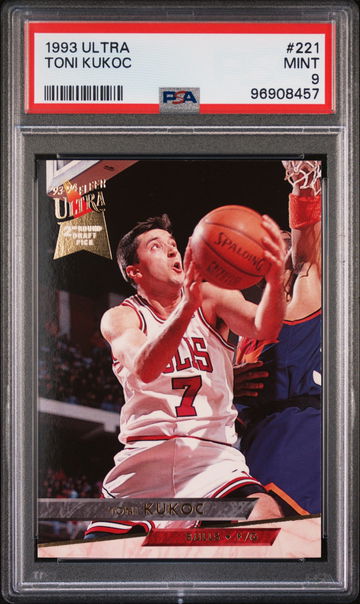 1993 TONI KUKOC ULTRA #221 PSA 9