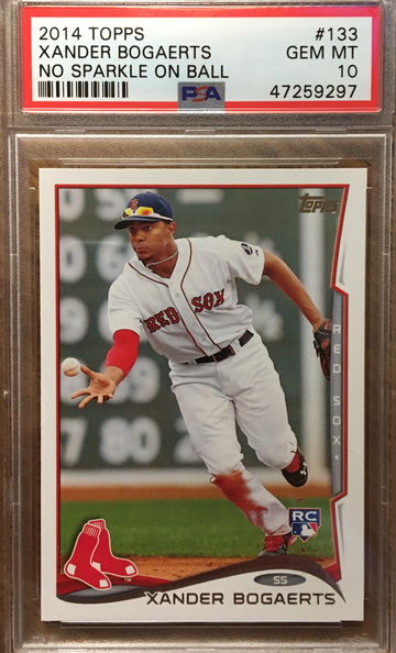 2014 Topps #133 Xander Bogaerts RC Rookie PSA 10 Gem Mint 