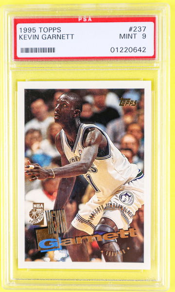 Kevin Garnett RC 1995 Topps PSA 9 #237 Rookie