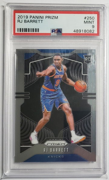 2019 Panini Prizm RJ Barrett Rookie PSA 9