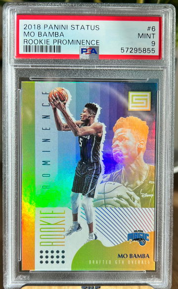 2018-19 Panini Status Rookie Prominence Mo Bamba #6 Rookie RC