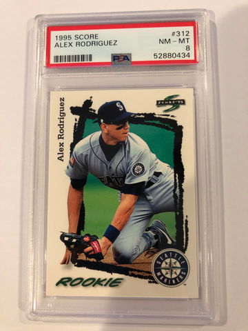 1995 score Alex Rodriguez Rookie 