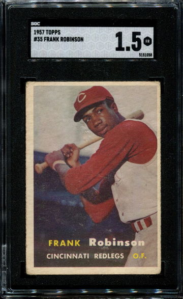 1957	Topps	35	Frank Robinson	SGC	1.5