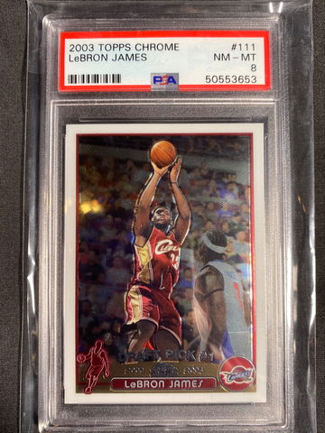 2003 Topps Chrome LeBron James