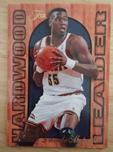 Dikembe Mutombo 95 Flair Hardwood Leader insert