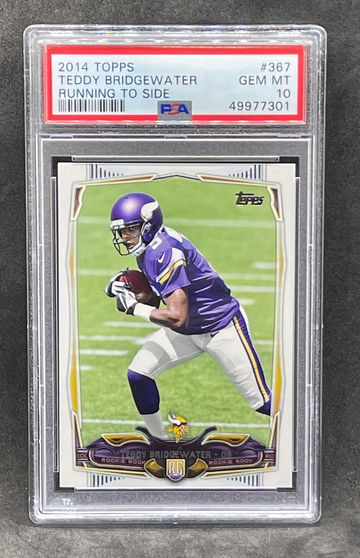 2014 Topps Teddy Bridgewater SP PSA 10 RC Rookie