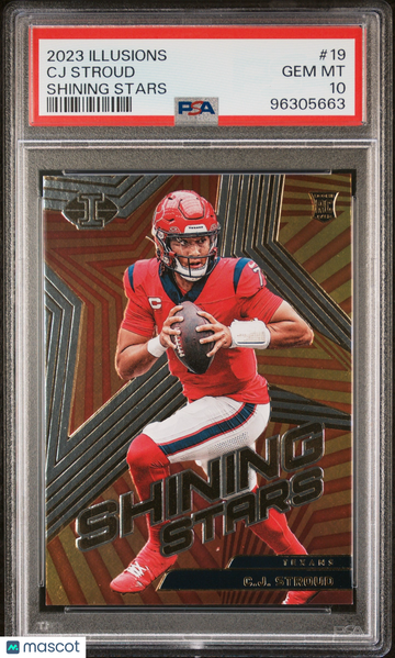 2023 Panini Illusions Shining Stars Cj Stroud #19 PSA 10