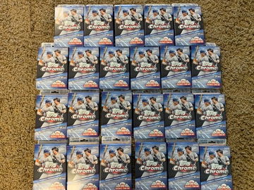 23 2020 Hanger boxes 2020 Topps Chrome 