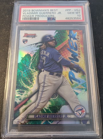 2019 Bowmans Best Power Producers Vladimir Guerrero Jr. PSA 10