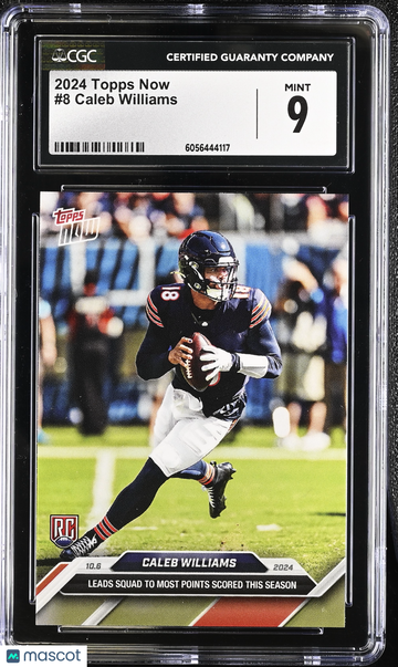 2024 Topps Now Caleb Williams #8 CGC 9