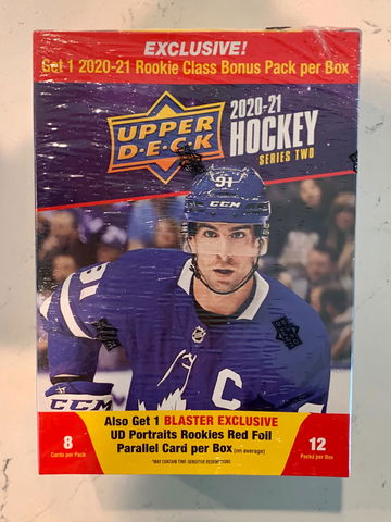 2020-21 Upper Deck Hockey Series 2 Mega Box