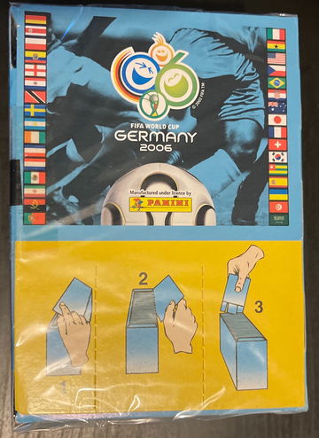 2006 Panini Fifa World Cup Sticker Box
