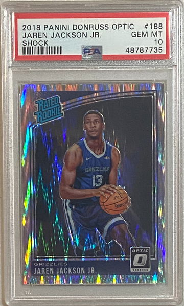 2018 Optic Jaren Jackson Shock PSA 10
