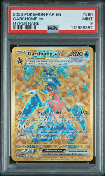 2023 Pokemon Scarlet and Violet Paradox Rift Garchomp Ex #260 PSA 9