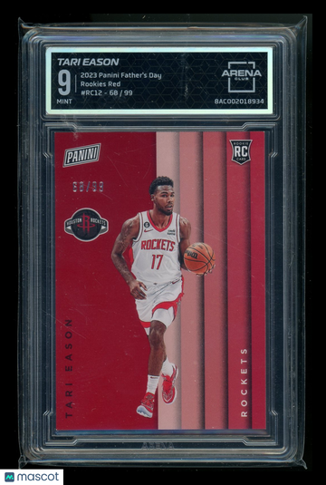 2023 Panini Father's Day Rookies Red Tari Eason #RC12 /99 RC Arena Club 9