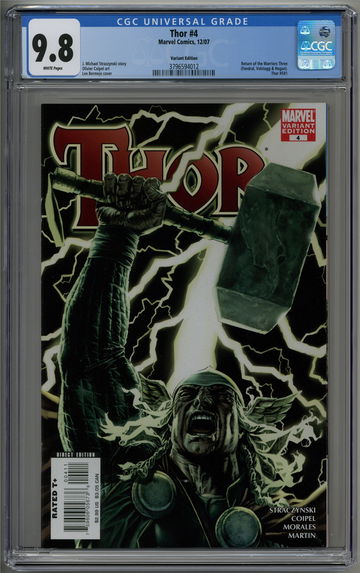 Thor 4 CGC 9.8 Lee Bermejo Variant