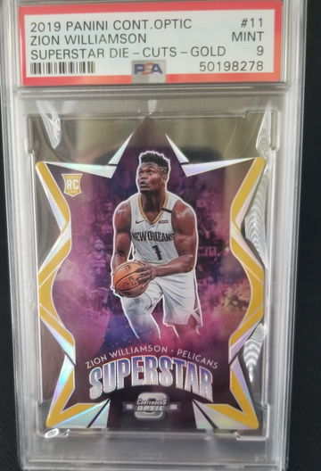Zion Williamson Contenders Optic Gold