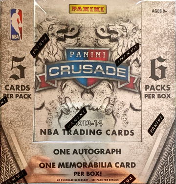 2013-14 PANINI CRUSADES BASKETBALL SINGLE HOBBY BOX