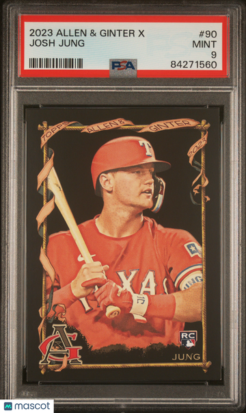 2023 Topps Allen & Ginter X Josh Jung #90 PSA 9