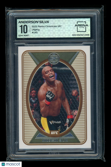 2022 Panini Chronicles UFC Legacy Anderson Silva #145 Arena Club 10