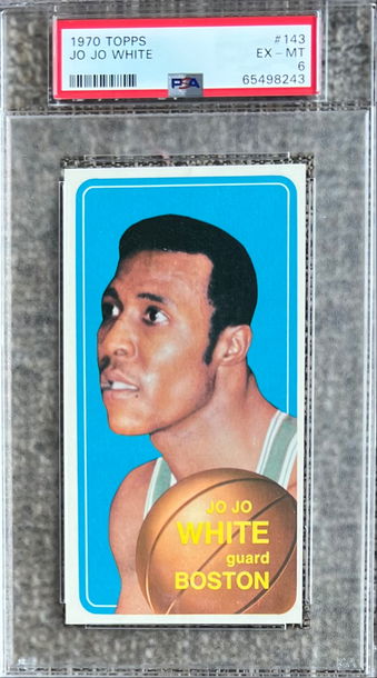 1970 Topps Jo Jo White #143 PSA 6