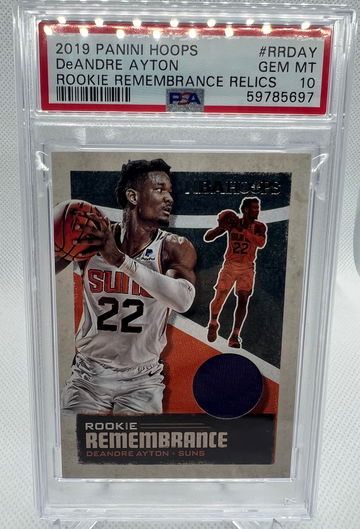 2019 Panini Hoops DeAndre Anton Rookie Remembrance
