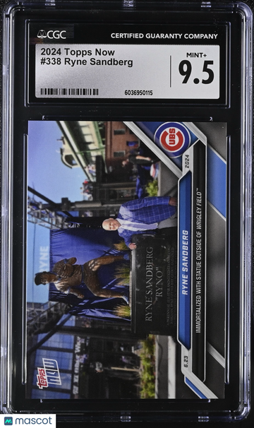 2024 Topps Now Ryne Sandberg #338 CGC 9.5