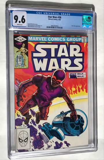 Star Wars #58 CGC 9.6 Shira Brie App