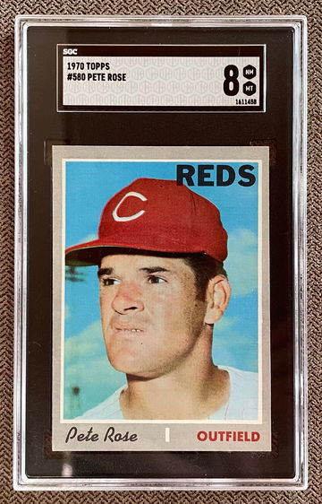 1970 Pete Rose #580 SGC