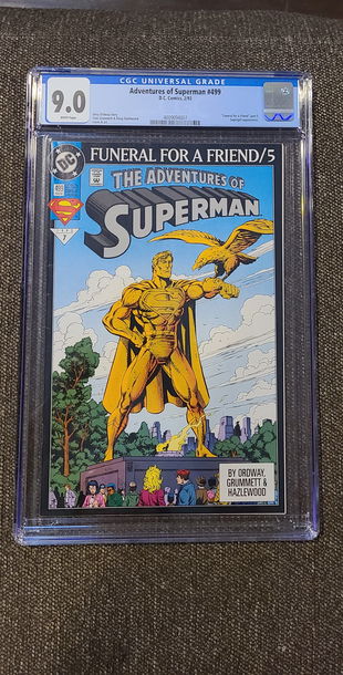 Adventures of Superman #499 D.C.  Comics 2/93