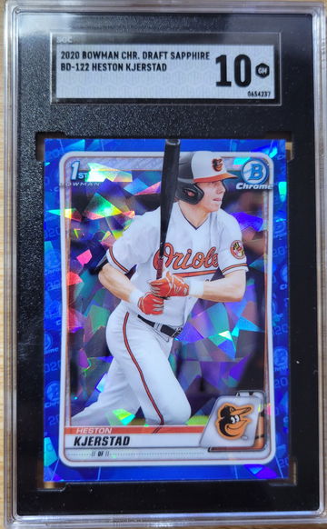 2020 Bowman Draft Sapphire Heston Kjerstand 