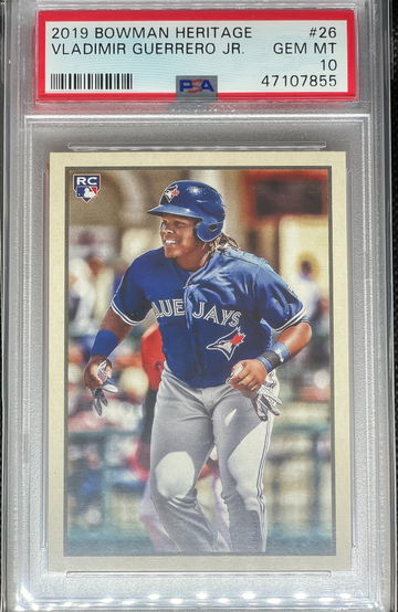 PSA 10 Bowman Heritage Vladimir Guerrero Jr #26