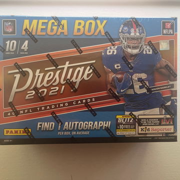 2021 PANINI PRESTIGE MEGA BOX SEALED  