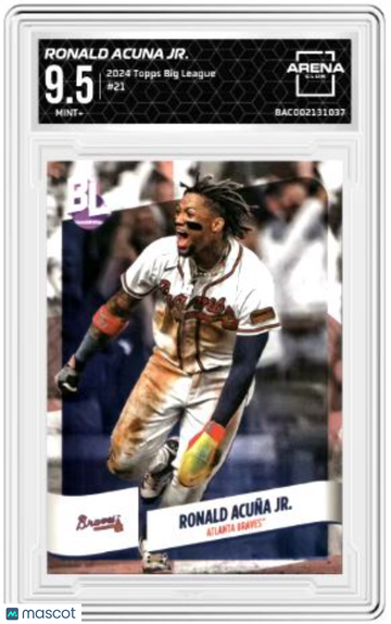 2024 Topps Big League Ronald Acuña Jr. #21 Arena Club 9.5