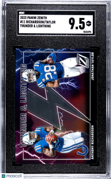 2023 Panini Zenith Taylor Richardson #11 Thunder & Lightning SGC 9.5