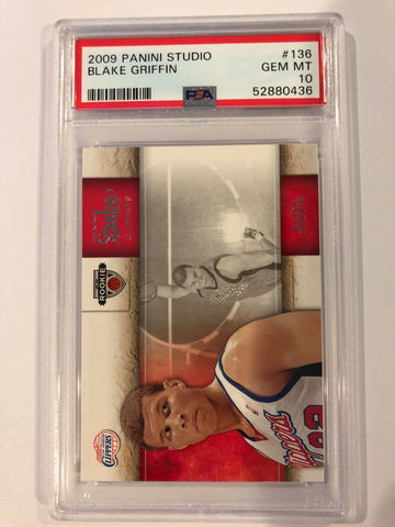 2009 Panini Studio Blake Griffin Rookie 