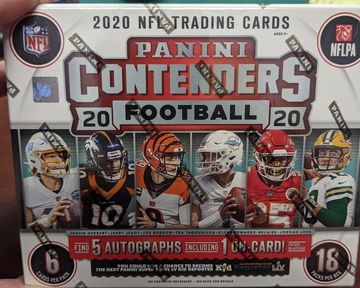 2020 Panini Contenders Football FOTL Hobby Box