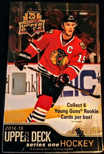 2014-15 Upper Deck Series 1 Hockey Hobby Box